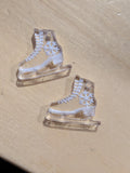 Figure Skating Acrylic Earrings