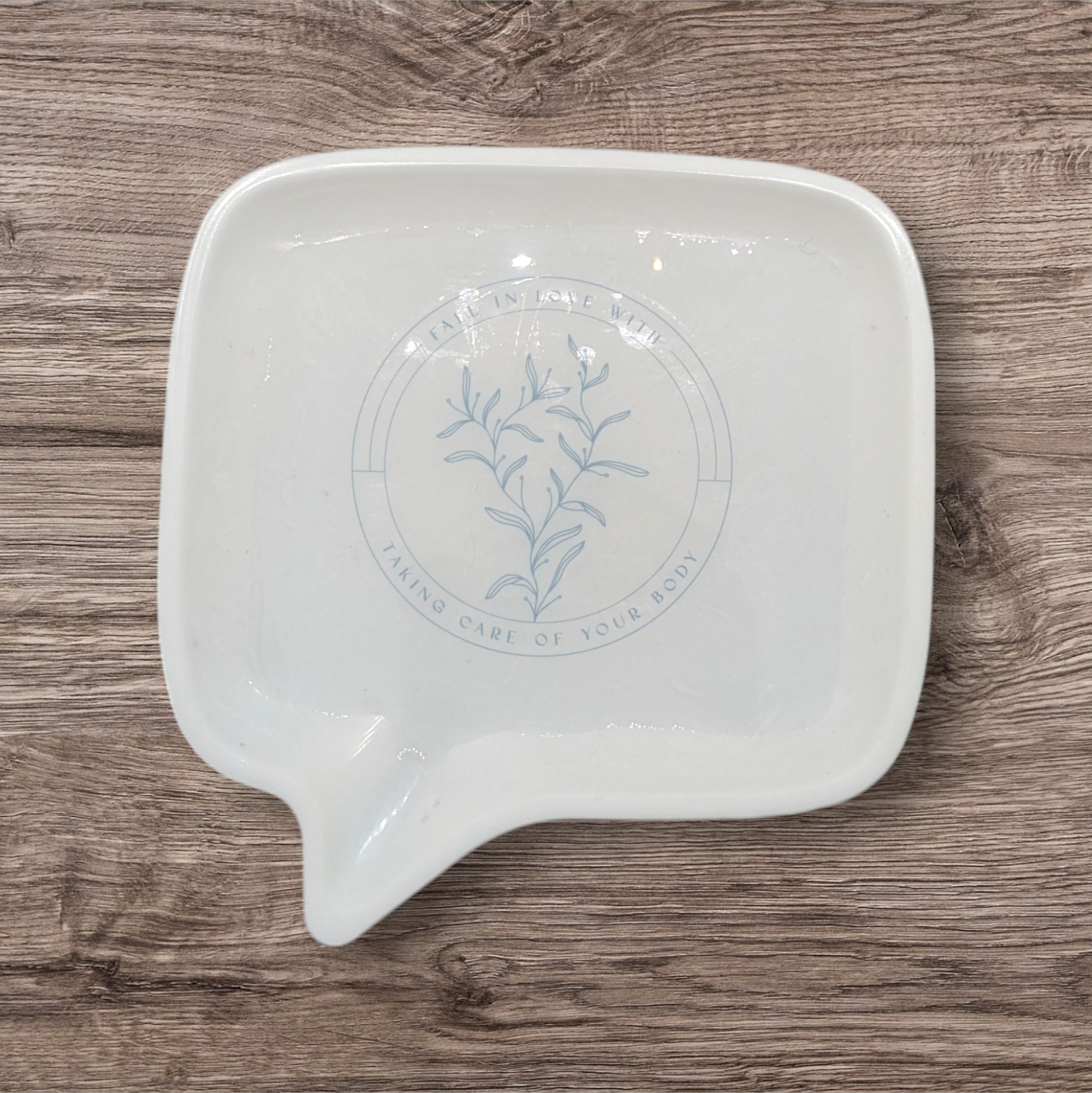 Gentle Message Resin Dish