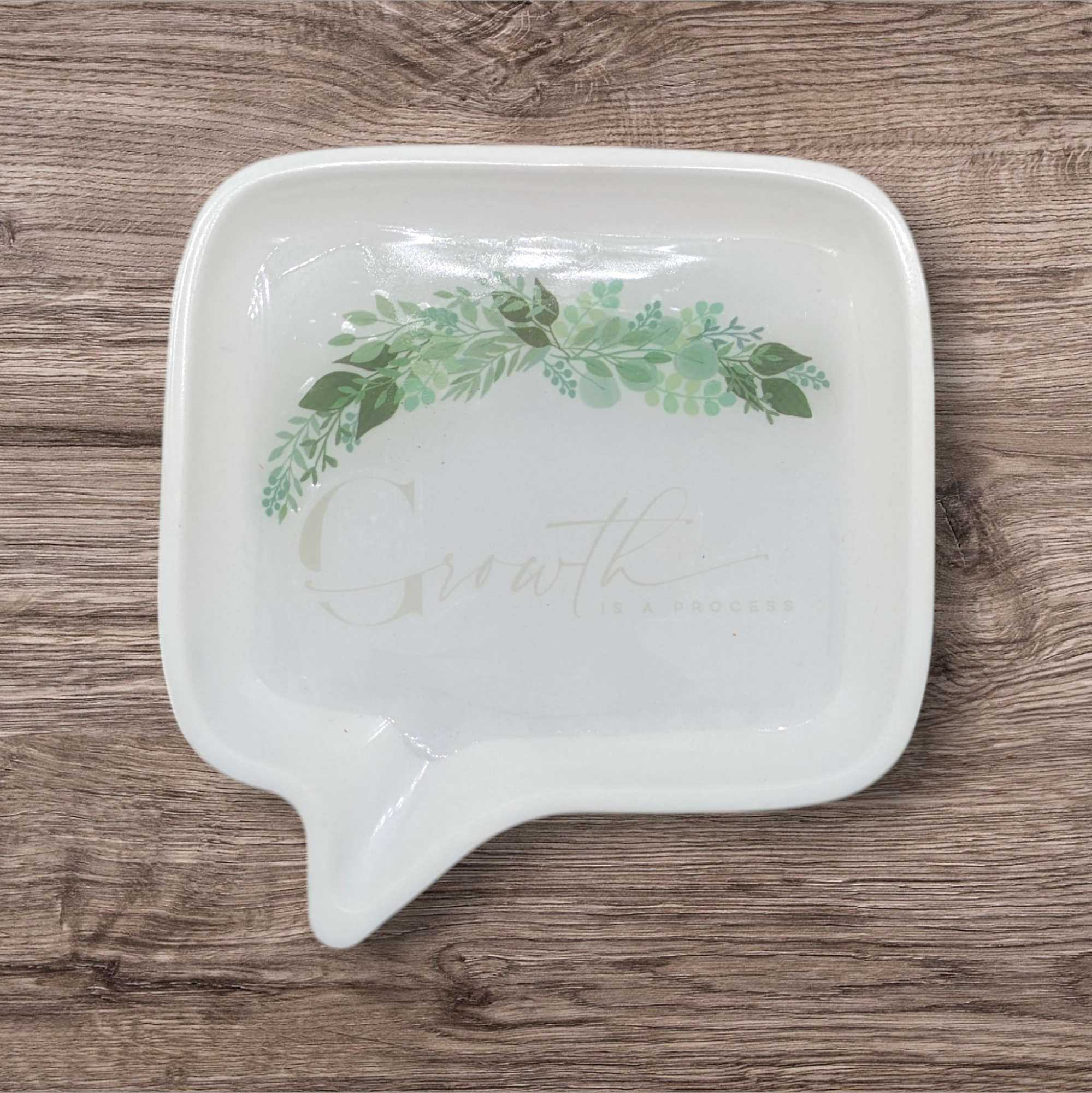 Gentle Message Resin Dish