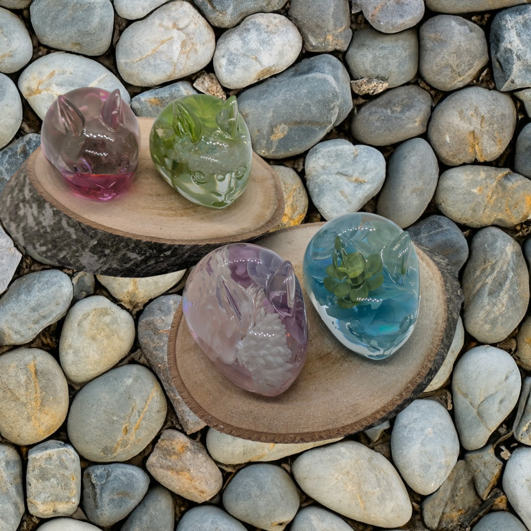 Nature-Inspired Floral Bunnies