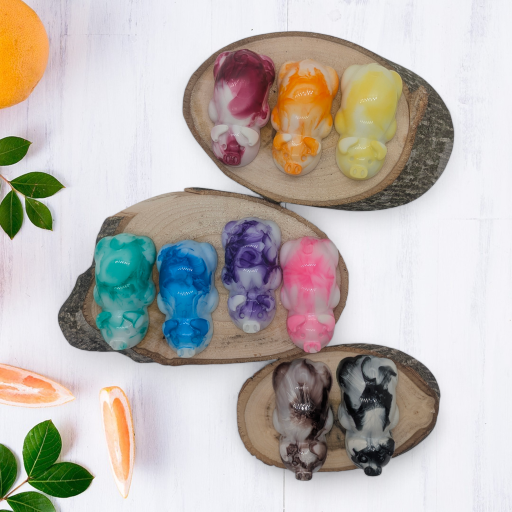 Resin Fruit Piggies